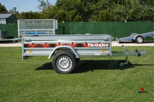 Március 31-ig akciós - új billenős utánfutó (205x132cm) rendszámmal - bruttó 488.000 Ft - kép 3