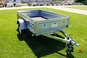 Csak márciusban akciós - új billenős utánfutó (233x132cm) forgalomba helyezve - bruttó 506.000 Ft - kép 3