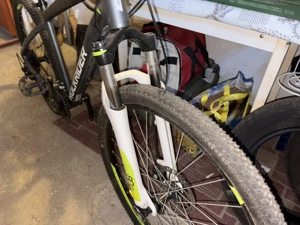 Mtb rockrider st 520 v2 - szürke sárga - kép 2