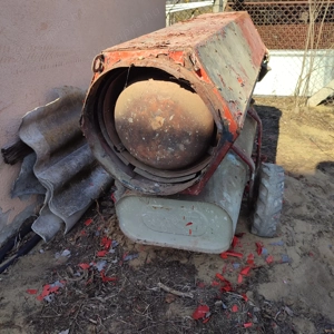 Gázolajjal működő Orkán tip nagy teljesítményű hőlégfúvó Eladó - kép 5