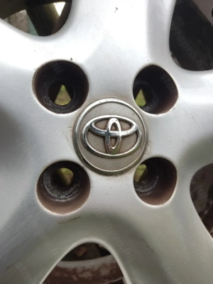 Eredeti Toyota alufelni szett, nyári gumikkal, használt - kép 7