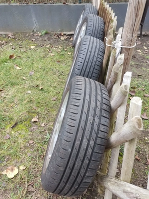 Eredeti Toyota alufelni szett, nyári gumikkal, használt - kép 5