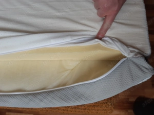 Fedőmatrac 140x200cm vékony levehető huzattal - kép 4