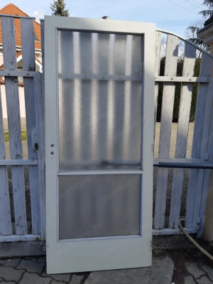 87x202cm ajtólap üveges jobbos-balos tok nélkül - kép 3