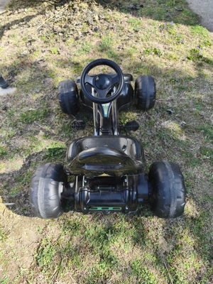 HECHT 59789 - Gokart fekete sárga, 3-6 éves korig újszerű eladó - kép 8
