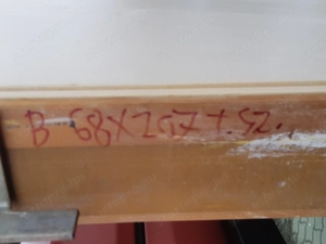 Teli ajtó tokkal balos 68x207cm beépítő méret szellőzős - kép 3