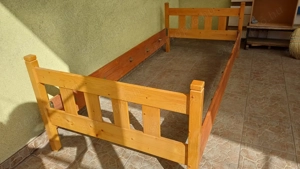 Fa ágy  matrac tartó keret nélkül