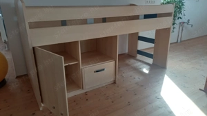 Masszív, félmagas gyermek ágy - kép 4