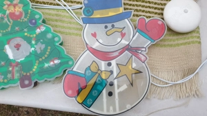 Karácsonyi világító ablakdísz eladó - kép 7