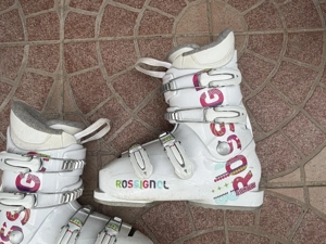 37 es Rossignol Fun Girl J4 sícipő használt 37 Rossignol Fun Girl J4 síbakancs 14.000 Ft - kép 3