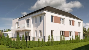 Monorierdőn 6 lakásos társasházi lakás épül, saját telekkel, kocsibeállóval  - kép 3