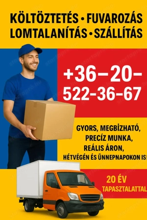 Fuvarozást-költöztetést-lomtalanítást vállalunk! SALGÓTARJÁN! - kép 2