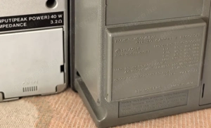 Hitachi TRK-9900W Boombox magnó - kép 7