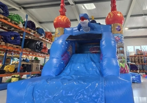 Eladó Tengeralattjáró Csúszdás Ugráló - kép 2