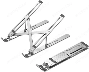 Vention Foldable laptop notebook állvány állítható összecsukható fém Aluminum   - kép 2