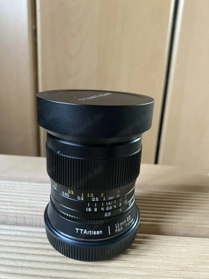 Ttartisan 11mm f 2.8 Fisheye Canon RF Full Frame objektív - kép 3