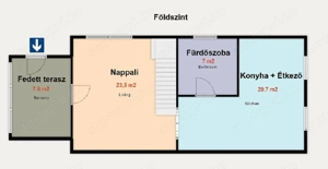 Kiskunhalas Jókai utcában 2 szintes kertkapcsolatos lakás! - kép 2