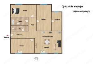 Vácon kiadó új építésű nagy lakás - kép 4