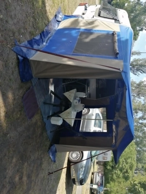 Lakókocsi elősősátor - kép 3