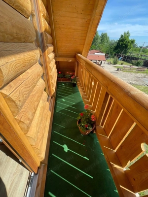 205 m  rönkház + 1,2 hektár bekerített telephely ipari árammal   kamionos bejár  - kép 6