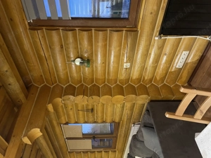 205 m  rönkház + 1,2 hektár bekerített telephely ipari árammal   kamionos bejár  - kép 7