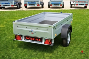 Új SEBAL - 2010 (2x1 méteres) utánfutó akciósan CSAK bruttó 359.000 Ft - kép 2