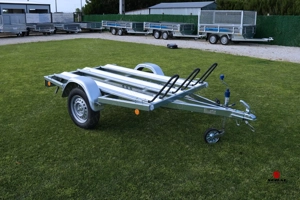 Új SEBAL - MU2 (2+1 sínes) motorszállító utánfutó akciósan bruttó 429.000 Ft - kép 3