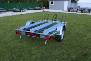 Új SEBAL - MU2 (2+1 sínes) motorszállító utánfutó akciósan bruttó 429.000 Ft - kép 6