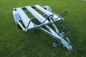 Új SEBAL - MU2 (2+1 sínes) motorszállító utánfutó akciósan bruttó 429.000 Ft - kép 11