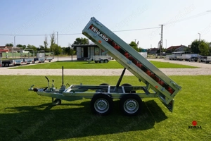 Új fékes SEBAL (2500 kg) billenő platós kézipumpás utánfutó - kép 6