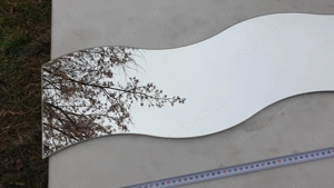 Hullámos fali tükör eladó, 80 cm - kép 2