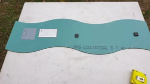 Hullámos fali tükör eladó, 80 cm - kép 10