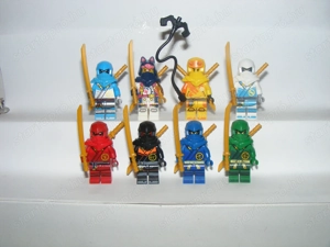 Lego Ninjago figurák Spinjitzu mesterei Sora Alin Tűz Föld Jég Ninja figura ÚJ - kép 2