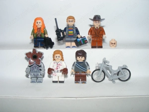  Lego Stranger Things figurák Will Derek Vecna Max Demogorgon Mr. Whatsit figura ÚJ - kép 2