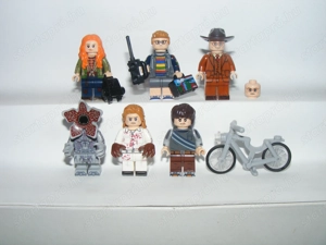 Lego Stranger Things figurák Will Derek Vecna Max Demogorgon Mr. Whatsit figura ÚJ - kép 4