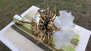 Ventilátoros mennyezeti lámpa eladó, javítani kell - kép 12