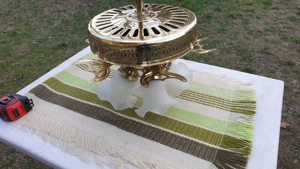 Ventilátoros mennyezeti lámpa eladó, javítani kell - kép 9