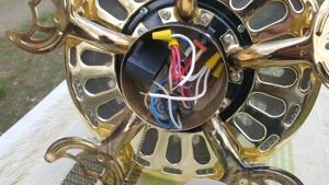 Ventilátoros mennyezeti lámpa eladó, javítani kell - kép 15