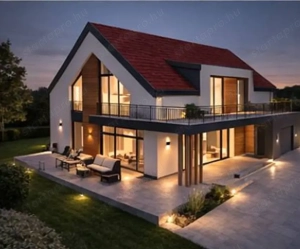 Telkiben igényes új építésú igényes családi ház eladó! - kép 2