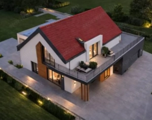 Telkiben igényes új építésú igényes családi ház eladó! - kép 7