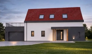 Telkiben igényes új építésú igényes családi ház eladó! - kép 5