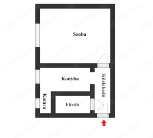 Tiszaújvárosban földszinti kis lakás nagy konyhával eladó!  - kép 7