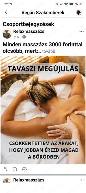 Energetizáló masszázs Óbudán csökkentett áron - kép 6