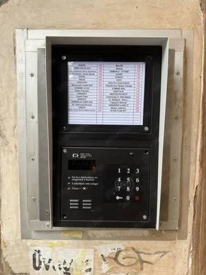 Társasházi kaputelefon rendszerek javítása,karbantartása