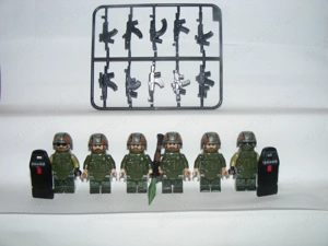 Lego Swat kommandós katonák Orosz   Ukrán taktikai kommandó katonák katona ÚJ - kép 3