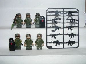 Lego Swat kommandós katonák Orosz   Ukrán taktikai kommandó katonák katona ÚJ - kép 9