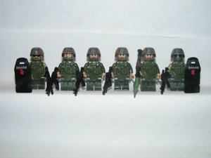 Lego Swat kommandós katonák Orosz   Ukrán taktikai kommandó katonák katona ÚJ - kép 7