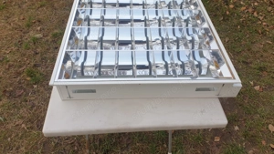 4x18W tükrös neon armatúra eladó, süllyeszthető - kép 5