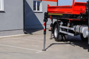 MAN TGM 18.240 4x4 háromoldalra billenőplatós darugémes teherautó - kép 9