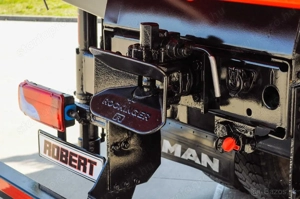 MAN TGM 18.240 4x4 háromoldalra billenőplatós darugémes teherautó - kép 10